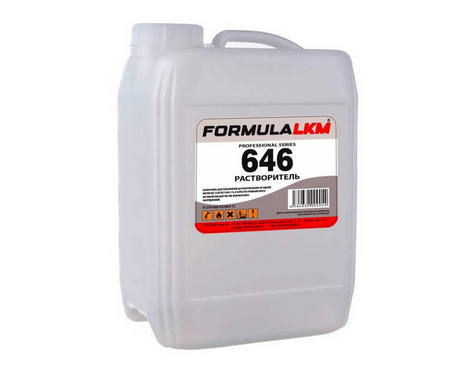 Растворитель Р-646 PREMIUM (5 литров ПНД) Formulalkm ®
